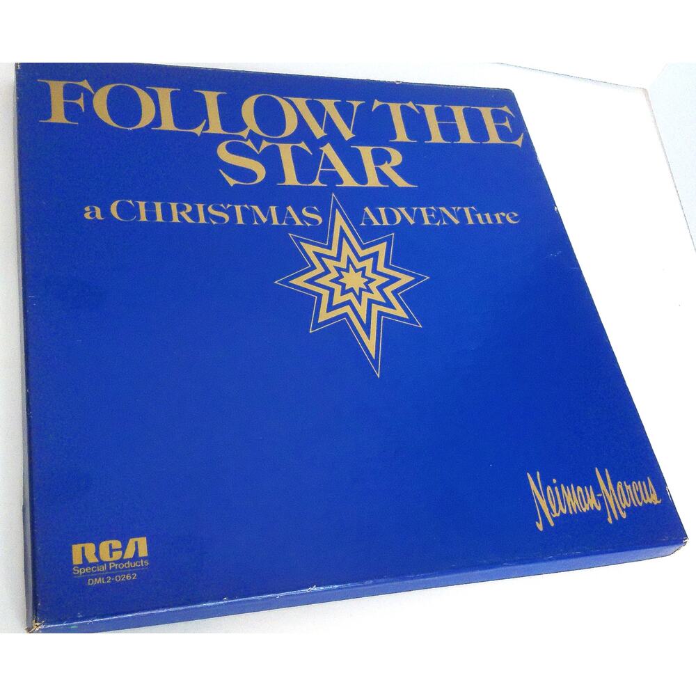 Vintage Follow The Star A Christmas ADVENTure RCA Vinyl Neiman Marcus READ